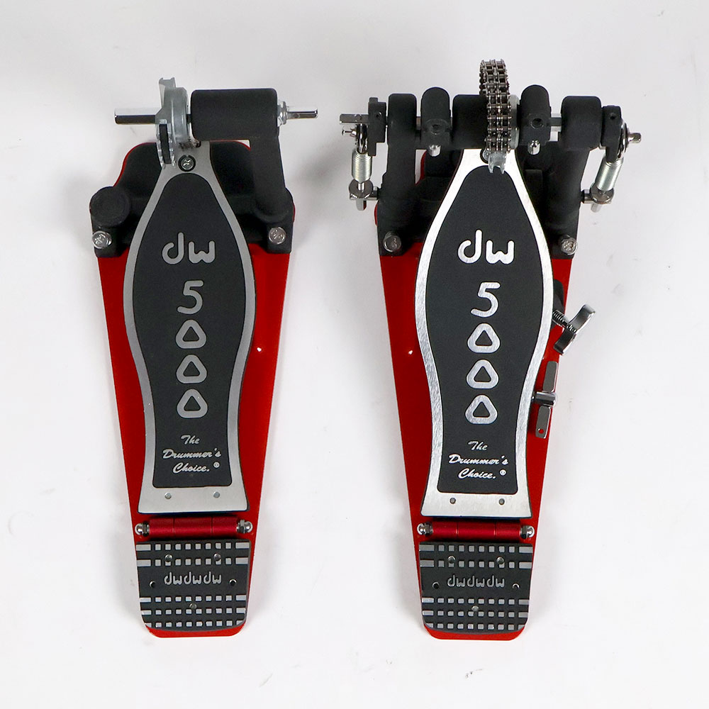 【中古】 ドラムツインペダル DW DW-5002TD4 Delta4 全体