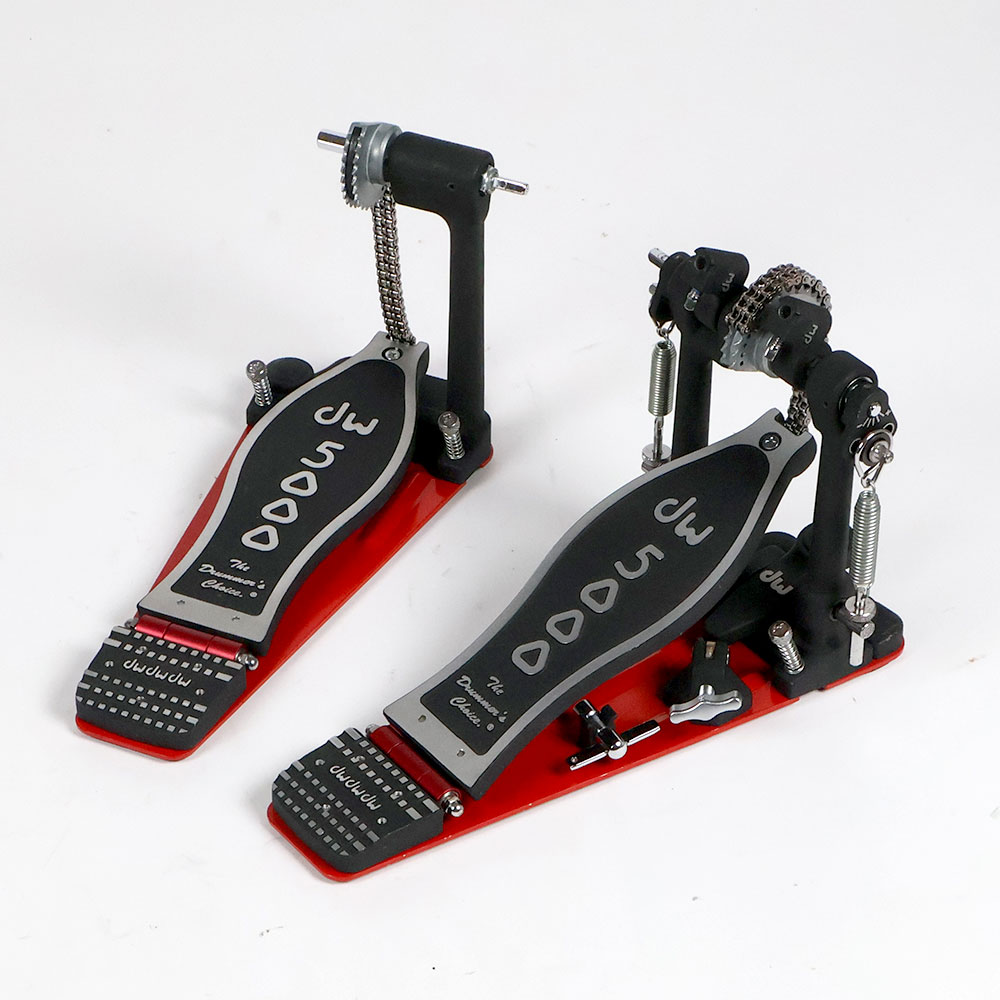 【中古】 ドラムツインペダル DW DW-5002TD4 Delta4 全体