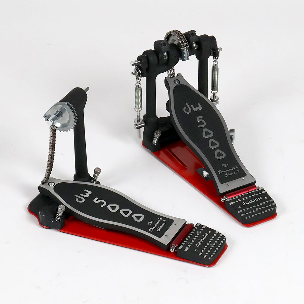 【中古】 ドラムツインペダル DW DW-5002TD4 Delta4 全体