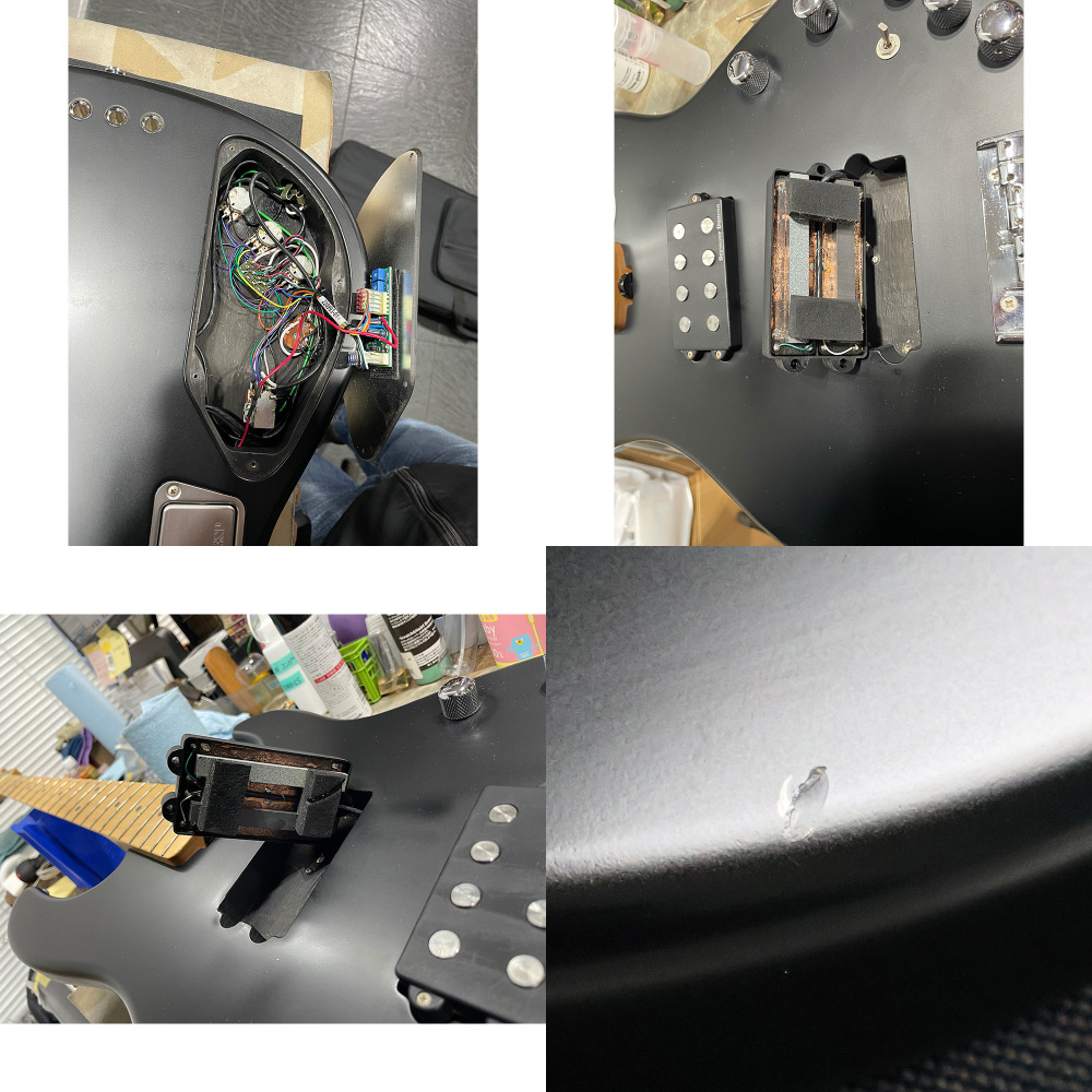 【中古】エレキベース ESP AP-SL Black / M 35インチ スーパーロングスケール ピックアップ