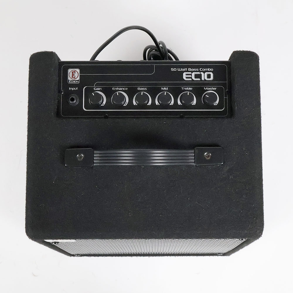 【中古】 ベースアンプ EDEN EC10 上面