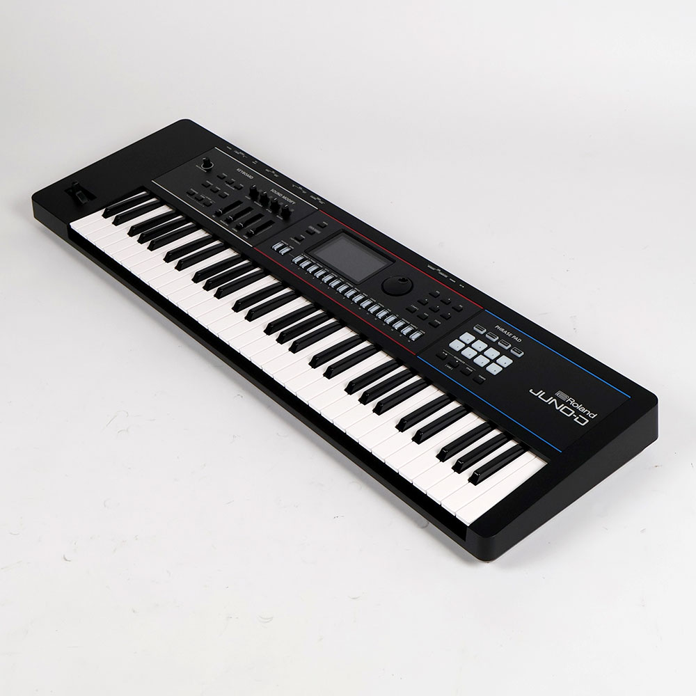【中古】 シンセサイザー ローランド ROLAND JUNO-D6 ジュノ 61鍵盤 全体