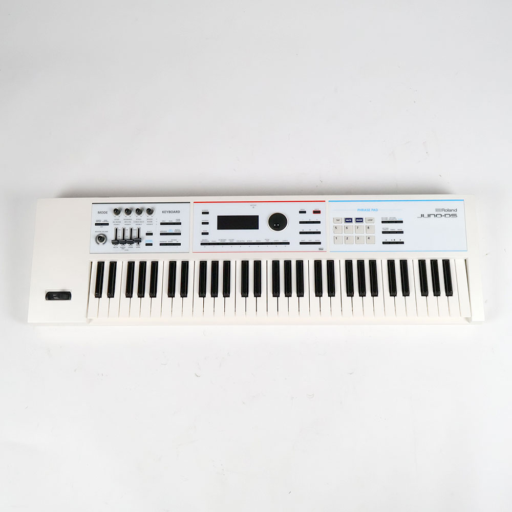 【中古】 シンセサイザー ROLAND JUNO-DS61 W 正面