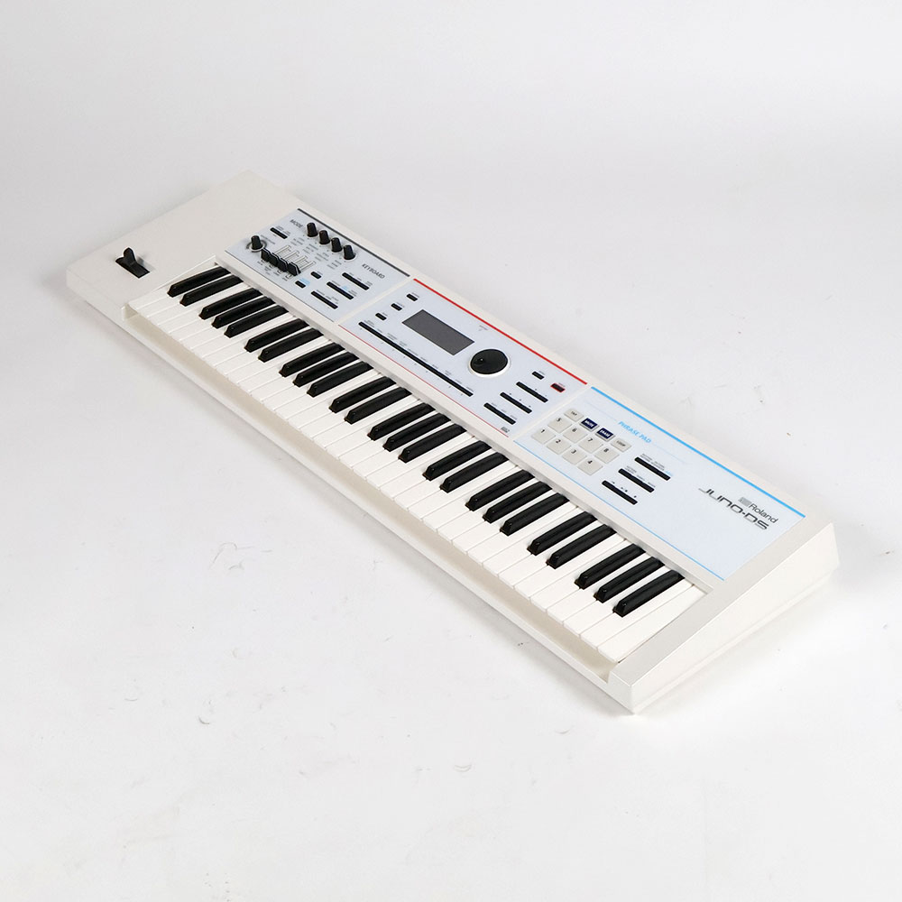 【中古】 シンセサイザー ROLAND JUNO-DS61 W 全体