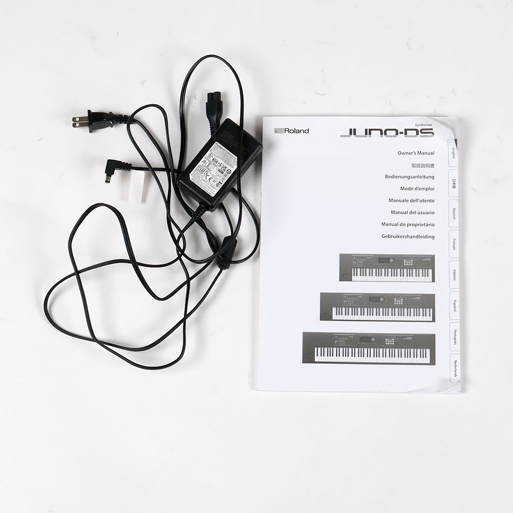 【中古】 シンセサイザー ROLAND JUNO-DS61 付属品