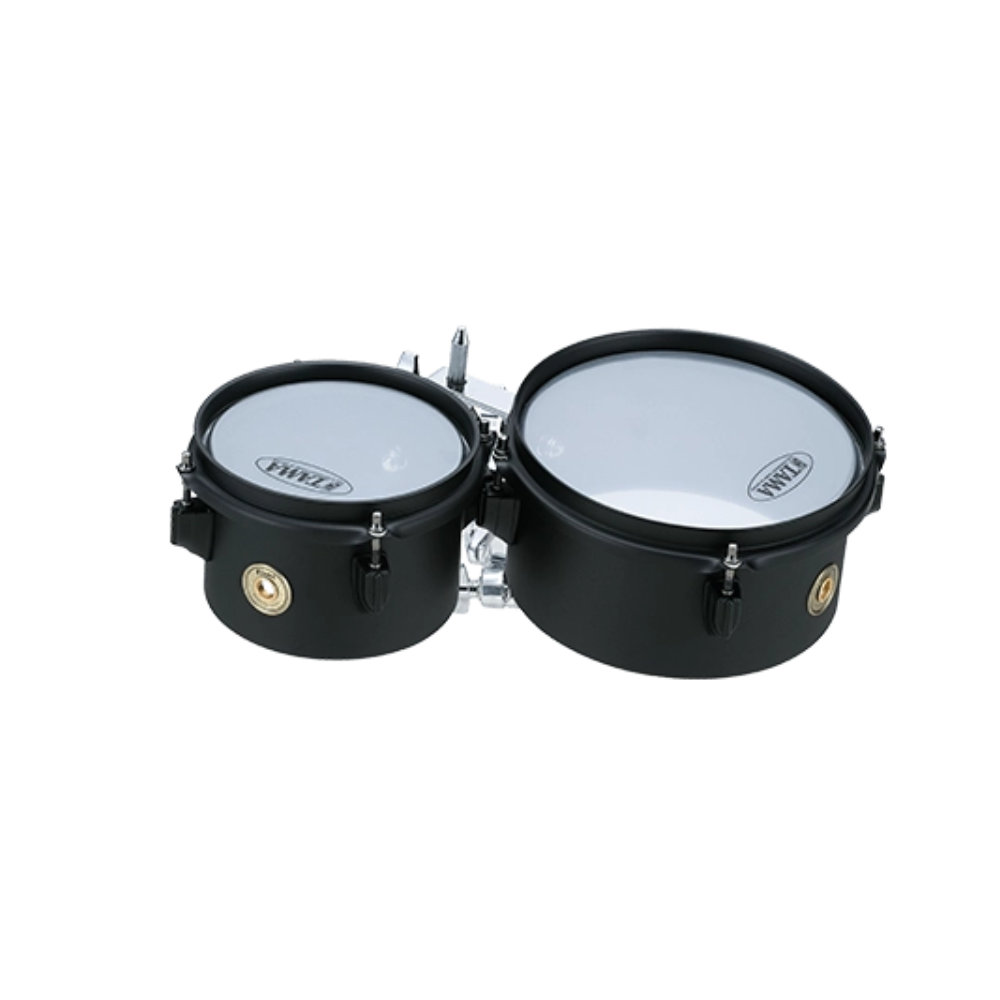 TAMA タマ MT68STBK Black Steel Mini Tymps 6"x4"+8x4" ティンバレス