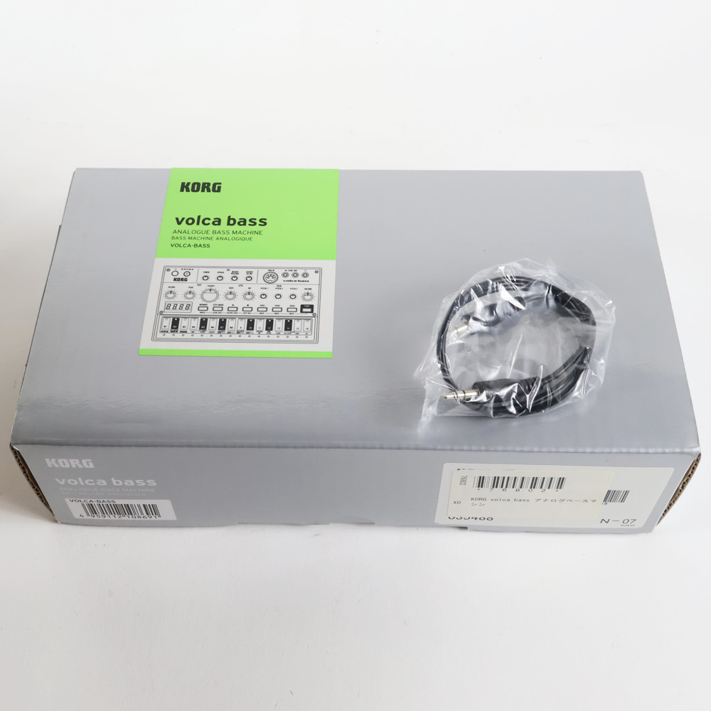 【中古】 コルグ ボルカ ベース KORG volca bass アナログベースマシン 付属品