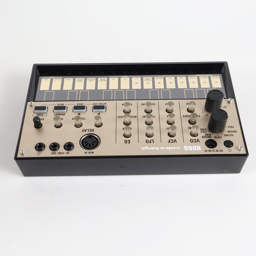 【中古】コルグ ボルカ  KORG volca keys アナログループシンセ 側面