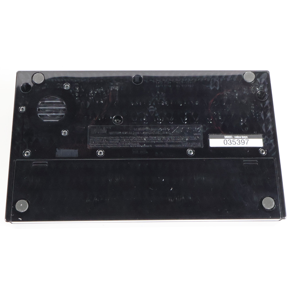 【中古】コルグ ボルカ  KORG volca keys アナログループシンセ 裏面