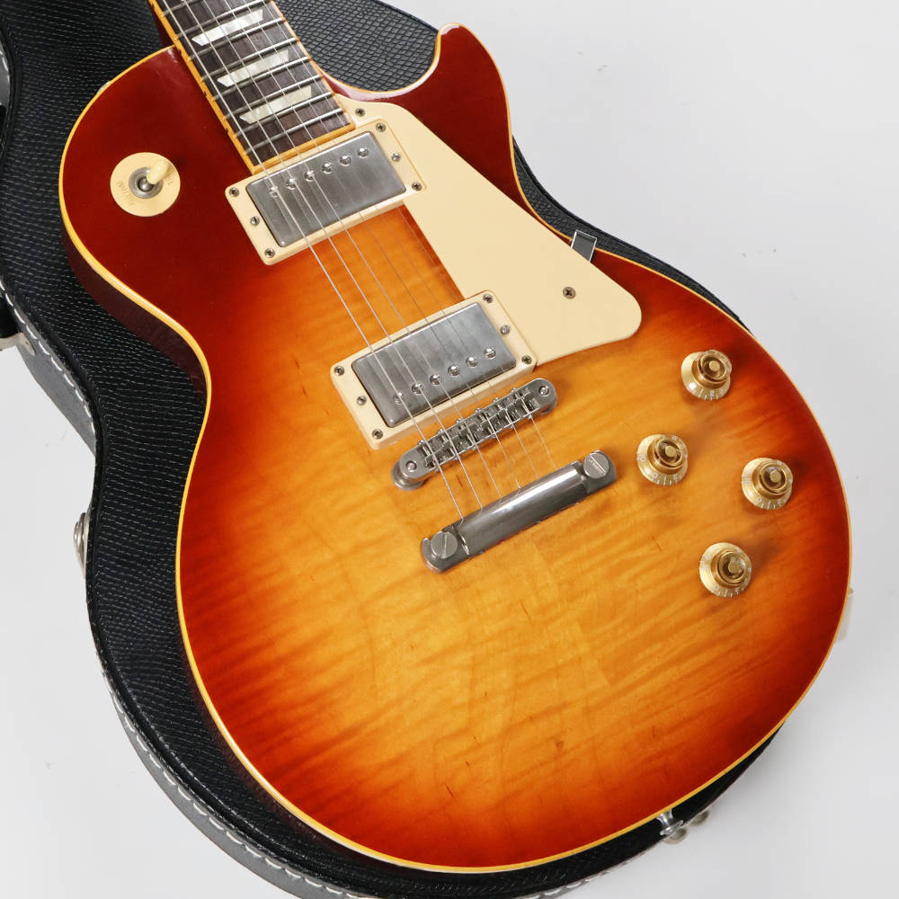 【中古】 エレキギター Gibson ’60s Les Paul Standard Heritage Cherry SunBurst 2006年製 ギブソン レスポールスタンダード バーストバッカーピックアップ搭載 ボディ画像