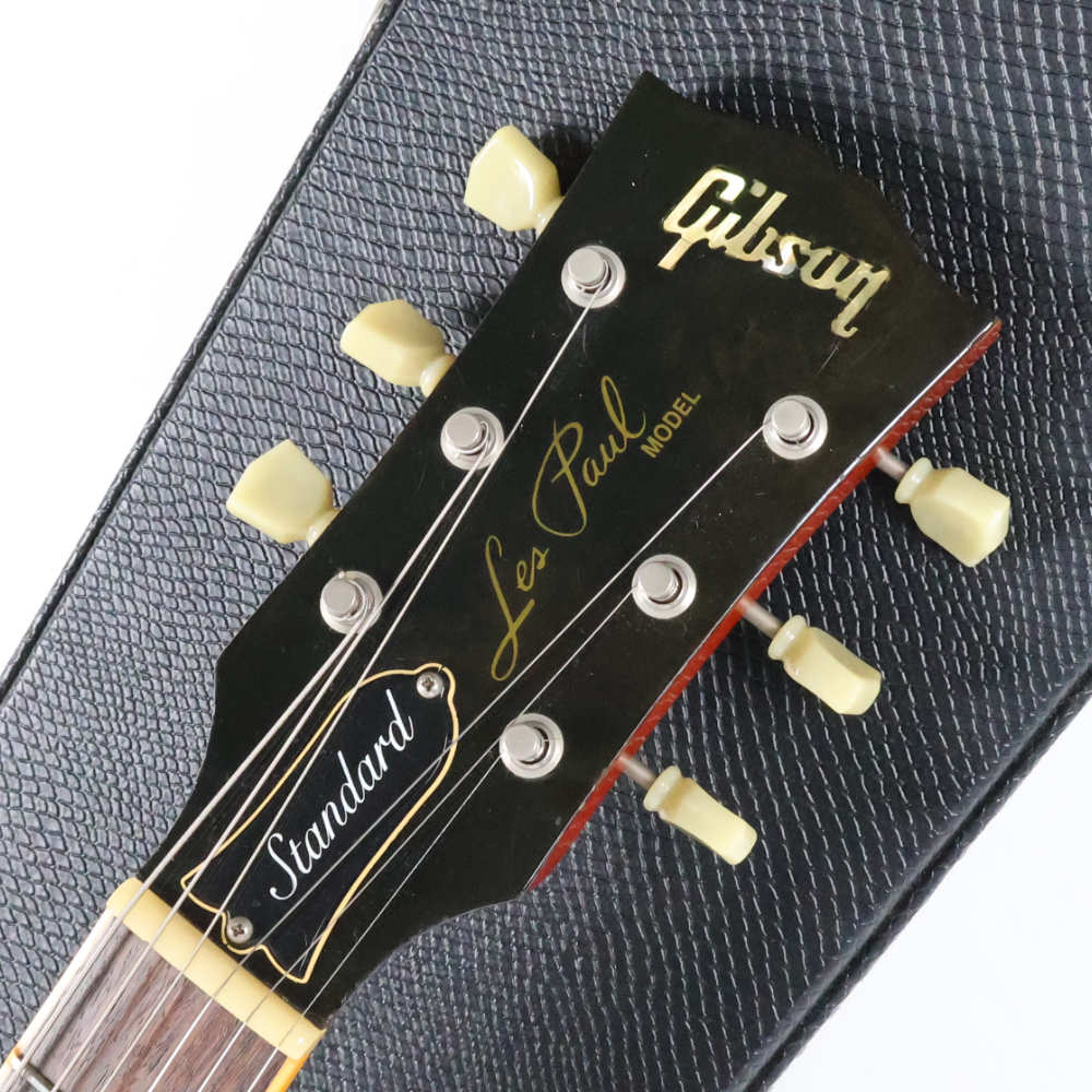 【中古】 エレキギター Gibson ’60s Les Paul Standard Heritage Cherry SunBurst 2006年製 ギブソン レスポールスタンダード バーストバッカーピックアップ搭載 ヘッド画像