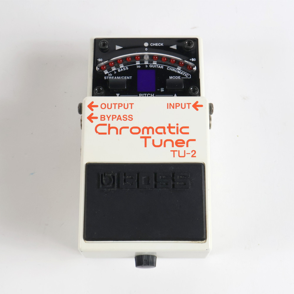 【中古】 クロマチックチューナー エフェクター BOSS TU-2 Chromatic Tuner ペダルチューナー