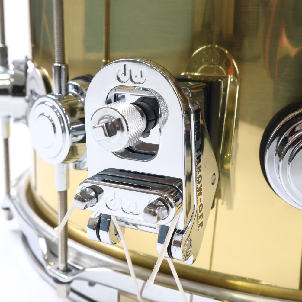 【中古】スネアドラム DW Collector’s Series Polished Brass Snare Drum 6.5x14 詳細画像