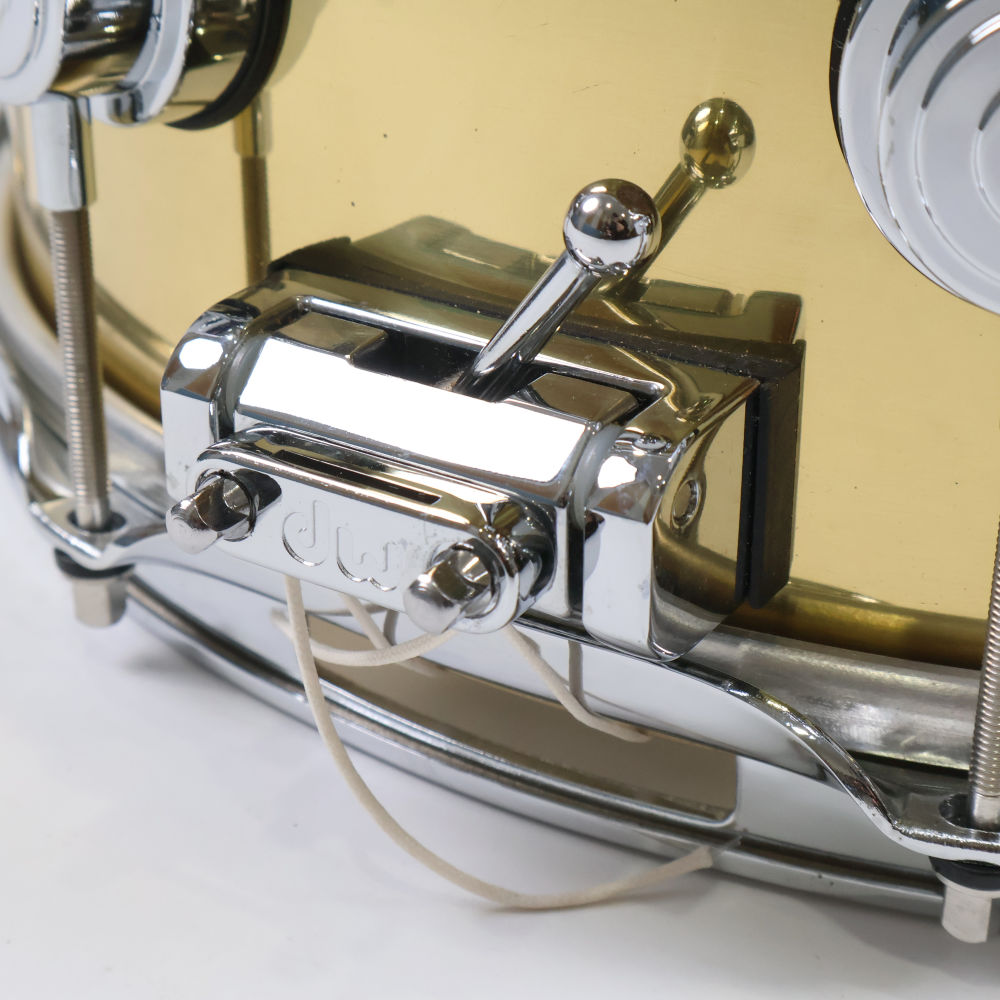 【中古】スネアドラム DW Collector’s Series Polished Brass Snare Drum 6.5x14 詳細画像