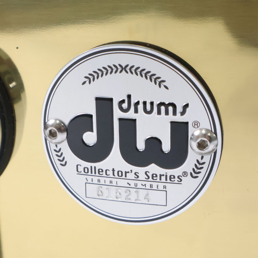【中古】スネアドラム DW Collector’s Series Polished Brass Snare Drum 6.5x14 詳細画像