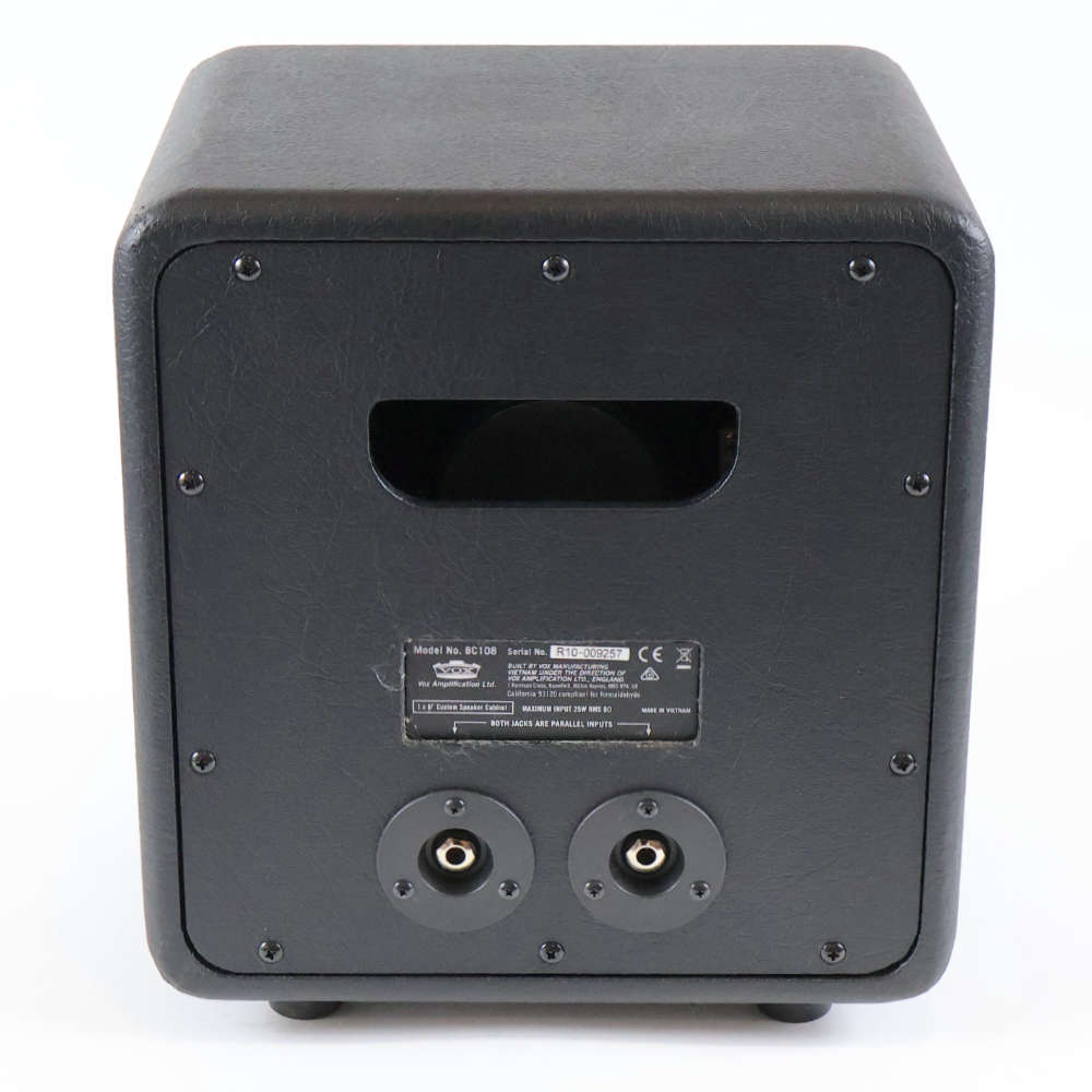 【中古】 VOX ボックス ヴォックス BC108 Black Cab スピーカーキャビネット 背面