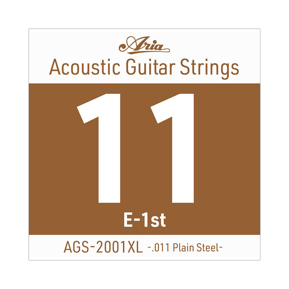 ARIA アリア AGS-2001XL Extra Light .011P アコースティックギター用 バラ弦