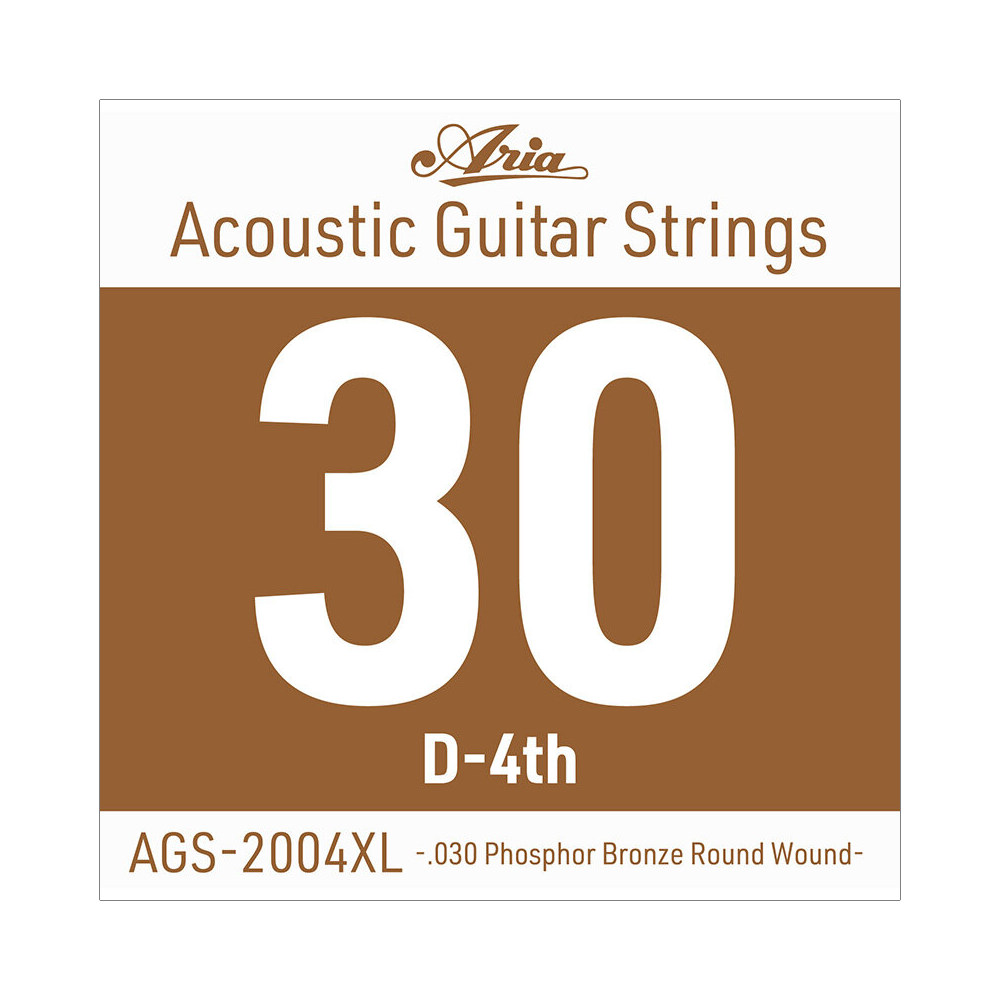 ARIA アリア AGS-2004XL Extra Light .030W アコースティックギター用 バラ弦