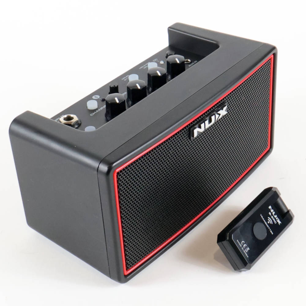 【中古】 小型ギターアンプ NUX ニューエックス Mighty Air ワイヤレス 小型ギターアンプ コンボ 左サイド