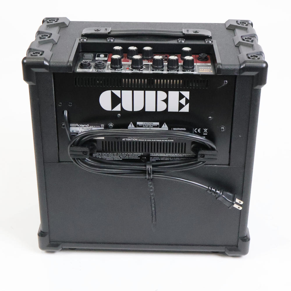 【中古】 ギターアンプ Roland CUBE-20XL 背面