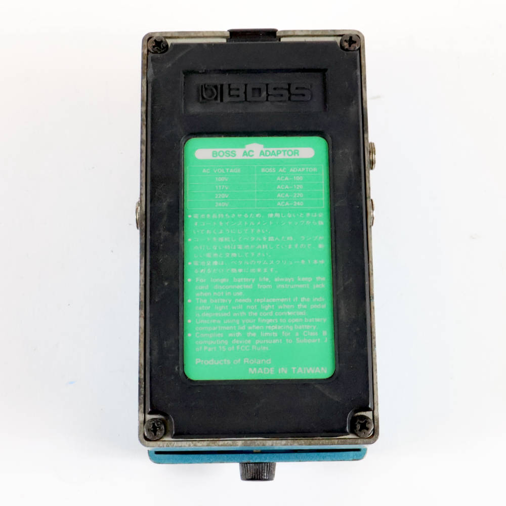 【中古】 コーラス エフェクター BOSS CE-3 Chorus ギターエフェクター 裏面