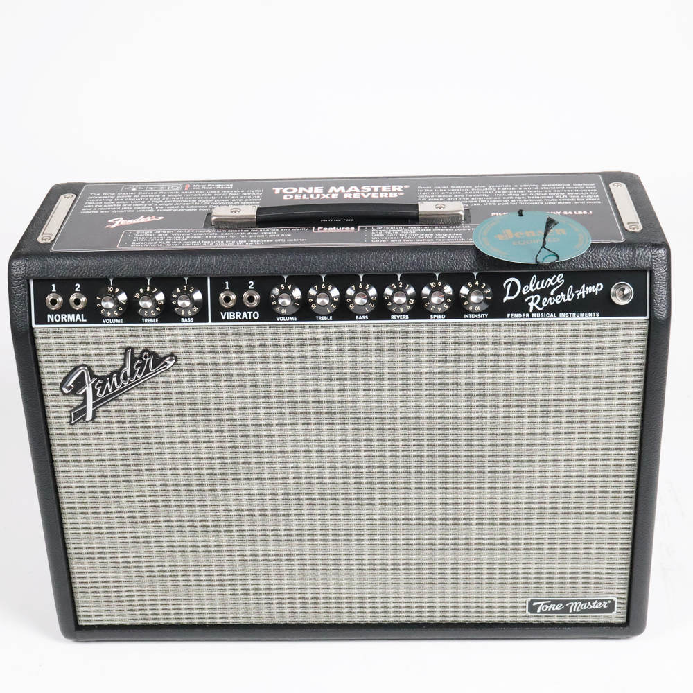 【中古】 Fender フェンダー Tone Master Deluxe Reverb ギターアンプ コンボ 正面