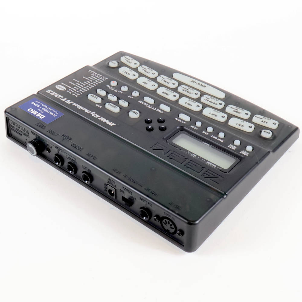【中古】 リズムマシン ZOOM RT-223 左サイド