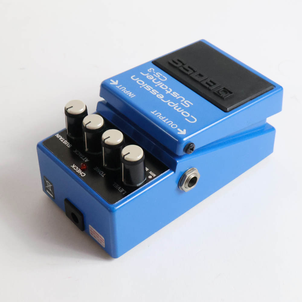 【中古】コンプレッサー エフェクター BOSS CS-3 Compression Sustainer ギターエフェクター 側面