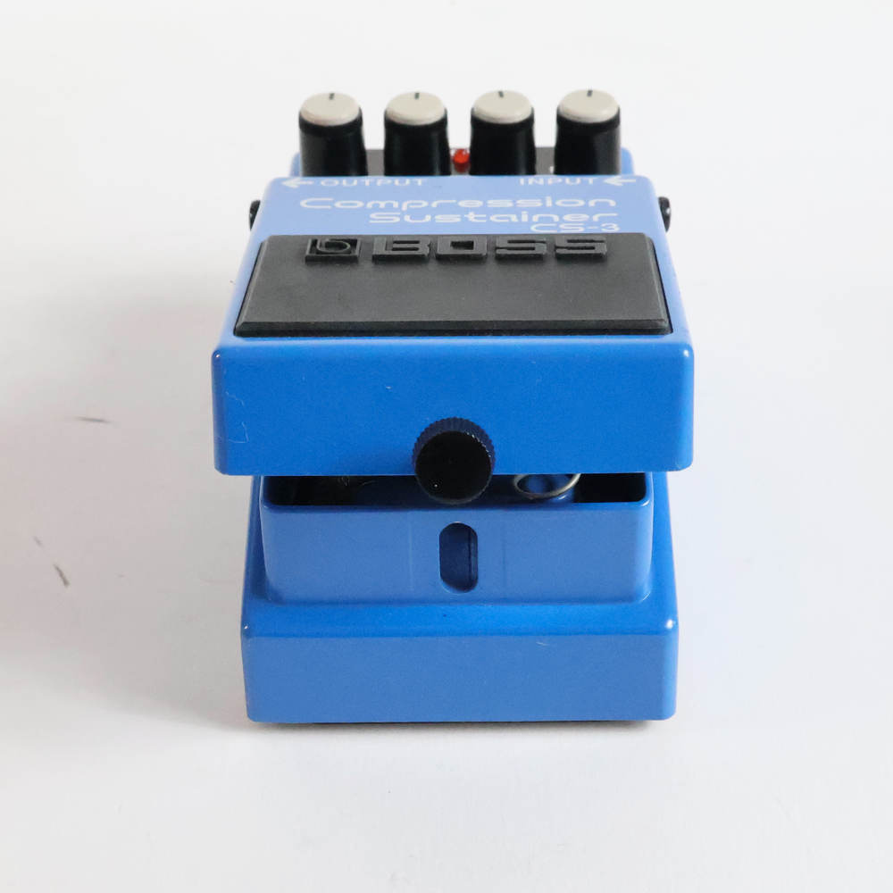 【中古】コンプレッサー エフェクター BOSS CS-3 Compression Sustainer ギターエフェクター 側面