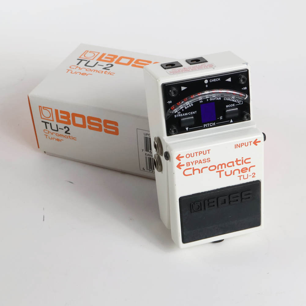 【中古】 クロマチックチューナー エフェクター BOSS TU-2 Chromatic Tuner ペダルチューナー