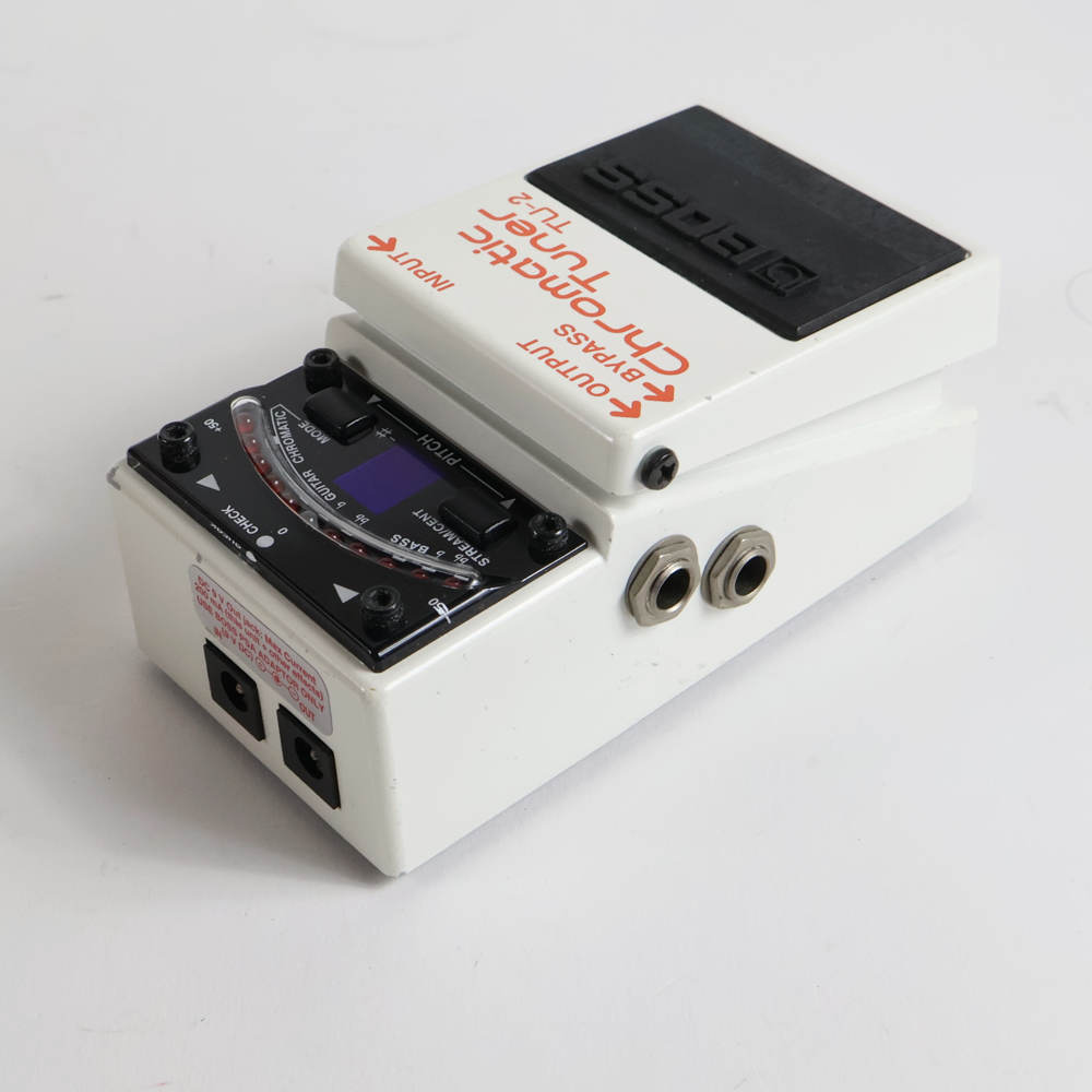 【中古】 クロマチックチューナー エフェクター BOSS TU-2 Chromatic Tuner ペダルチューナー 側面