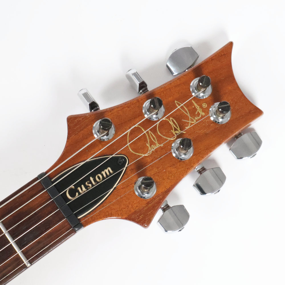 【中古】 エレキギター PRS Custom 24 10Top Ever Green 5way Rotary Sw. 2011年製 ポールリードスミス カスタム24 Paul Reed Smith HFS Vintage Bassピックアップ搭載 エバーグリーン ヘッド