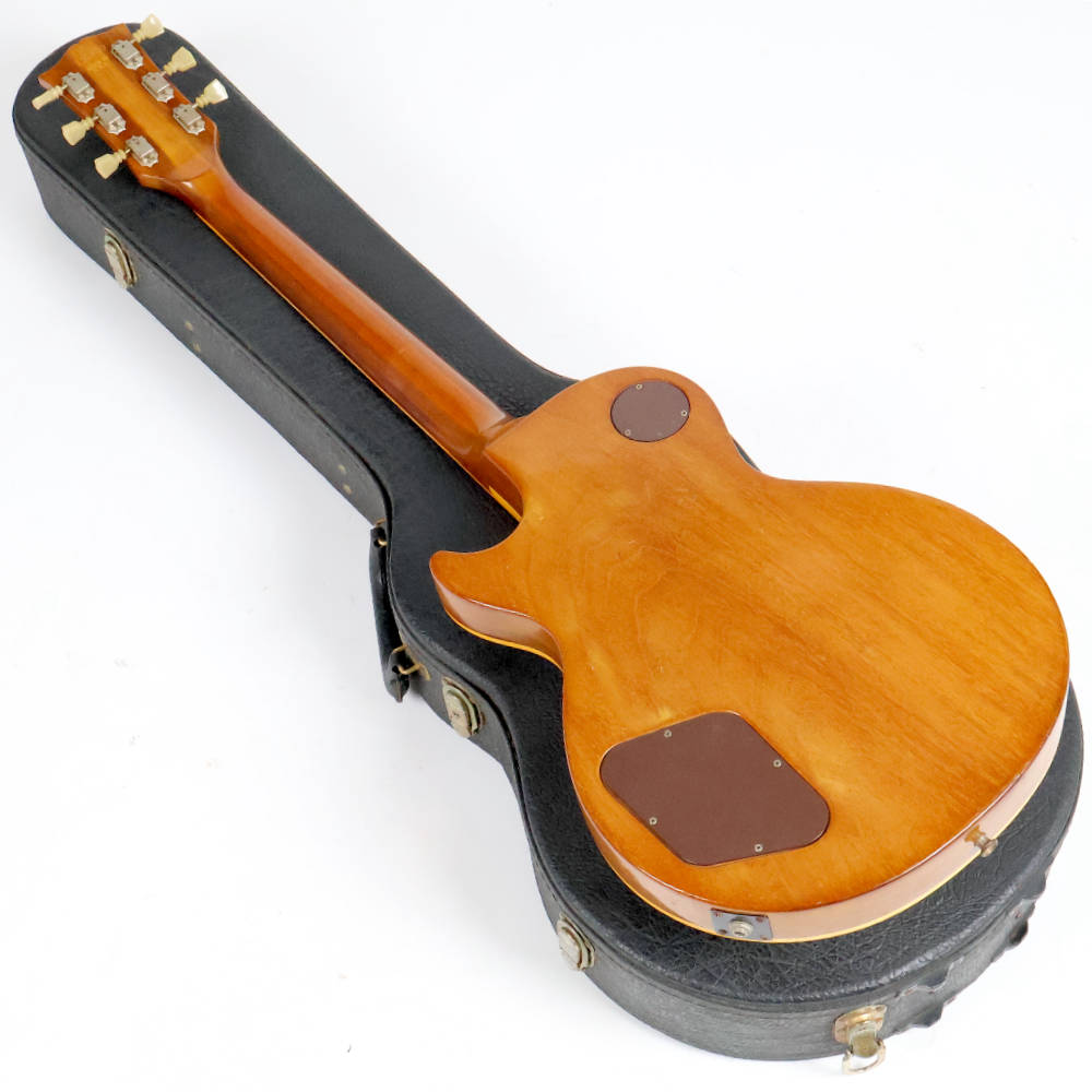 【中古】 エレキギター Gibson Les Paul Deluxe Natural 2nd 1970年代前期製 マホガニーネック ステッカーナンバードミニハムバッカー搭載 ギブソン レスポールデラックス ボディバック