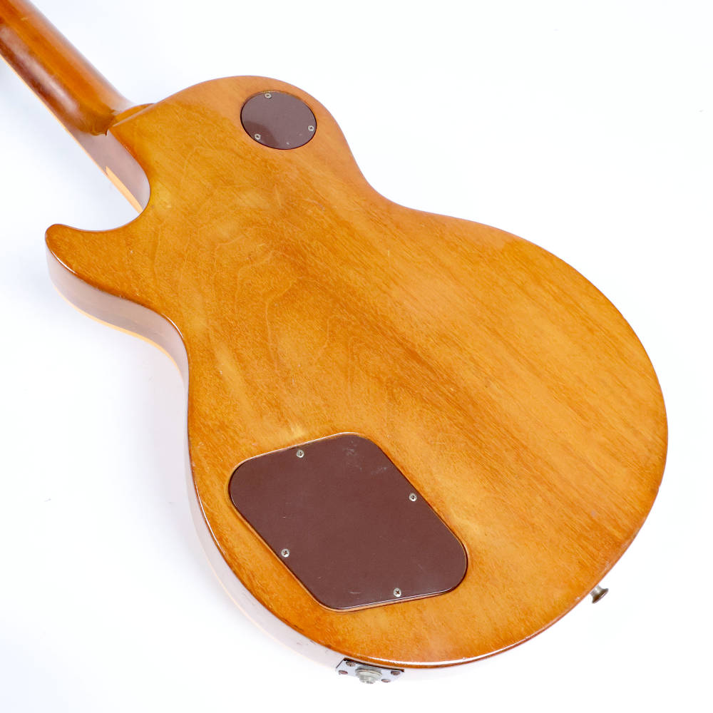 【中古】 エレキギター Gibson Les Paul Deluxe Natural 2nd 1970年代前期製 マホガニーネック ステッカーナンバードミニハムバッカー搭載 ギブソン レスポールデラックス バック