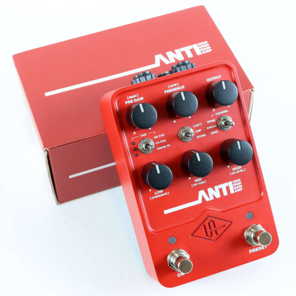 【中古】 Universal Audio ユニバーサルオーディオ UAFX ANTI 1992 High Gain Amp アンプシュミレーター ギターエフェクター