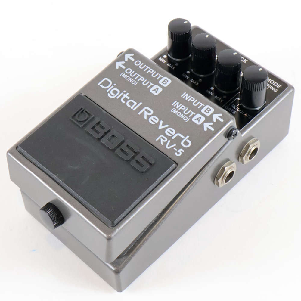 【中古】デジタルリバーブ エフェクター BOSS RV-5 Digital Reverb ボス リヴァーブ エフェクター 右サイド