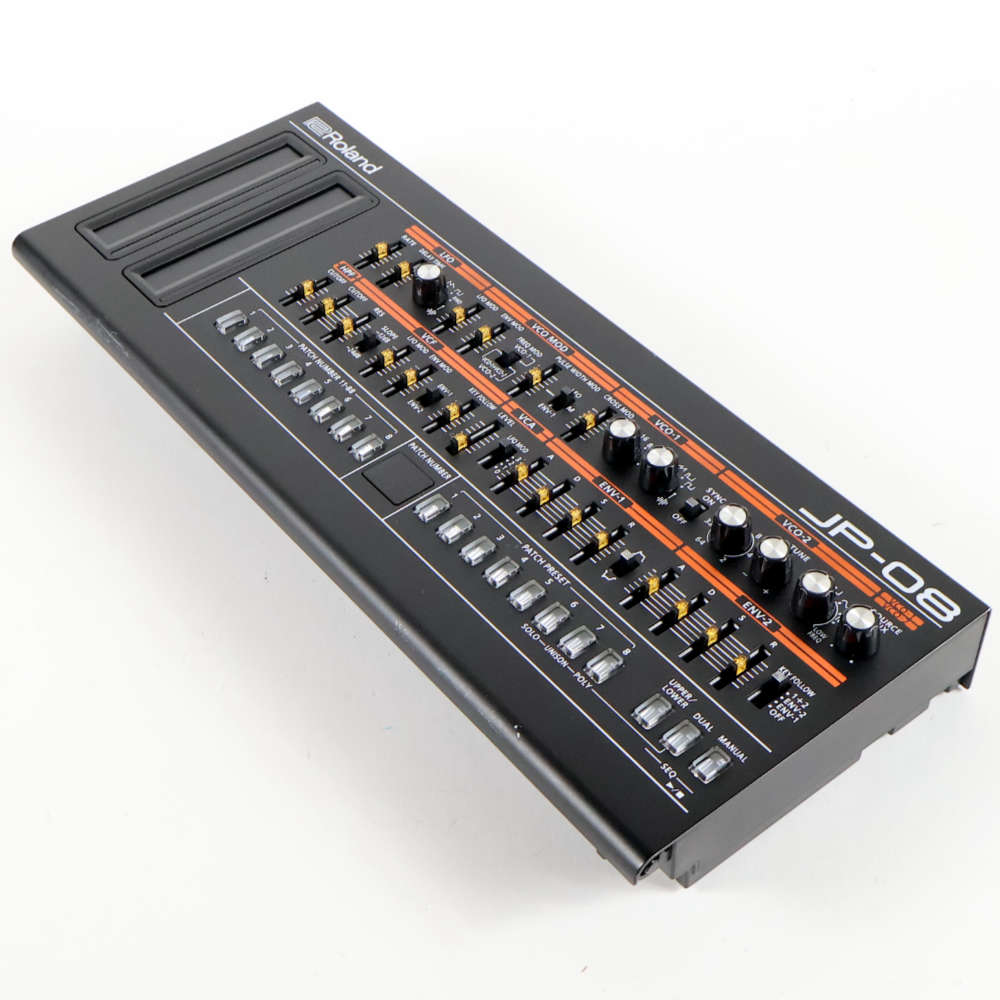 【中古】 シンセサイザー Roland Boutique JP-08 JUPITER-8を小型化したデスクトップシンセサイザー 右サイド