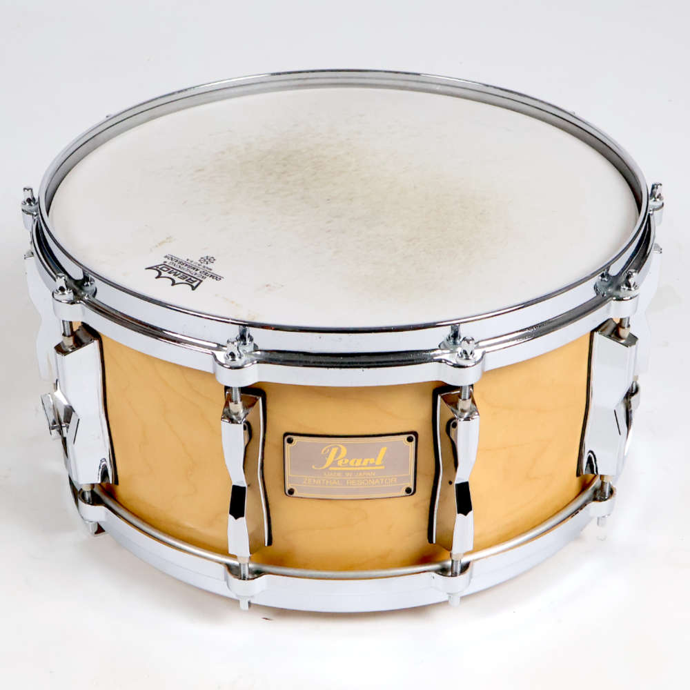 【中古】 スネアドラム パール Pearl ZENITHAL RESONATOR MAPLE 14x6.5 Made in Japan