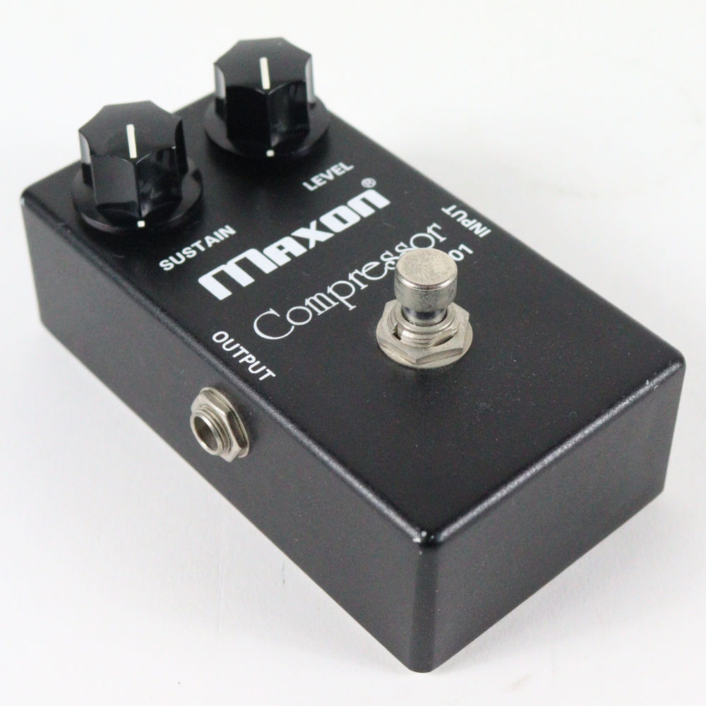 【中古】コンプレッサー エフェクター MAXON CP-101 Compressor ギターエフェクター 本体画像 斜め 2