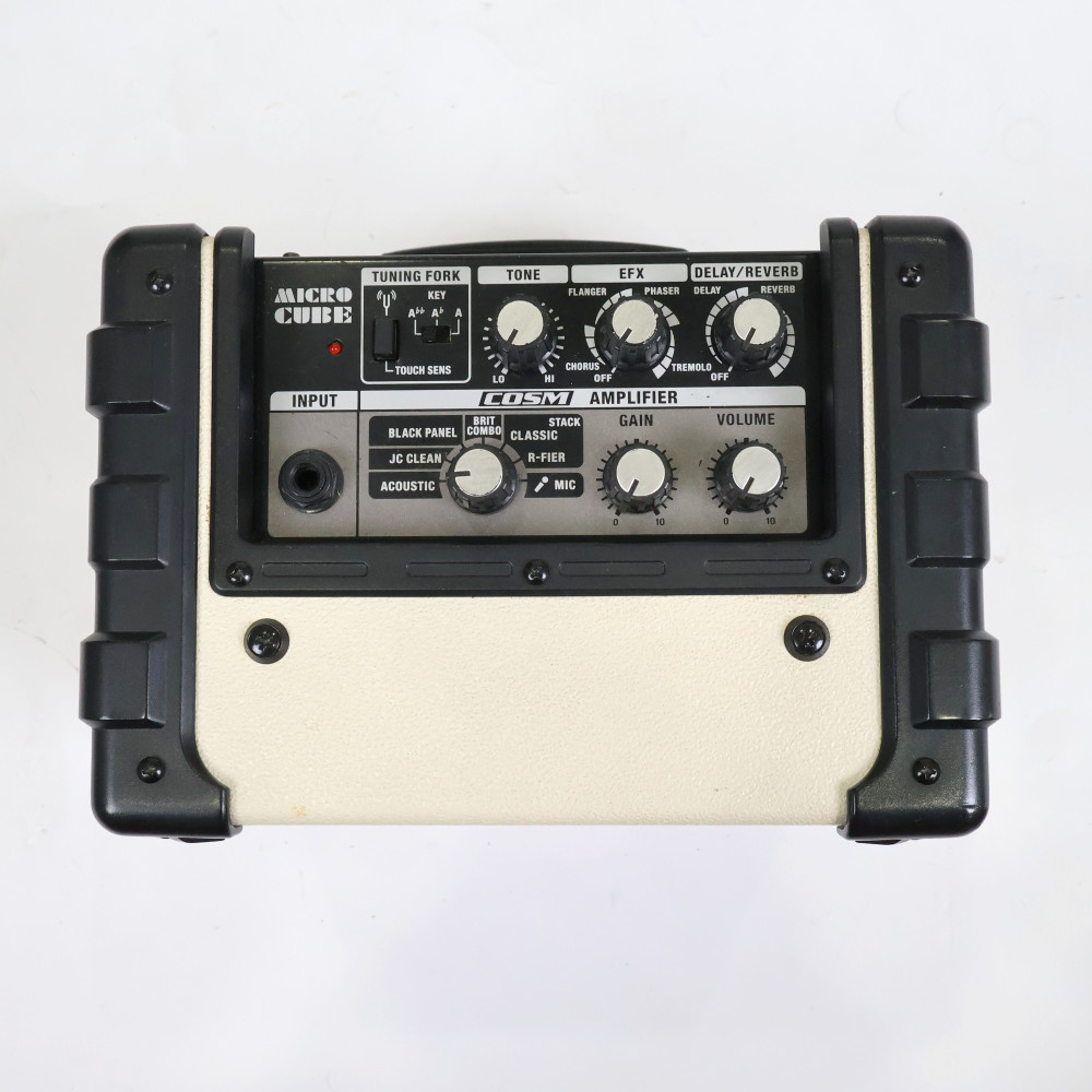 【中古】 ギターアンプ Roland ローランド MICRO CUBE WHITE コンボアンプ 詳細画像