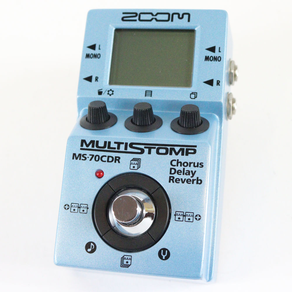【中古】 マルチエフェクター ZOOM MS-70CDR ズーム 空間系マルチエフェクター
