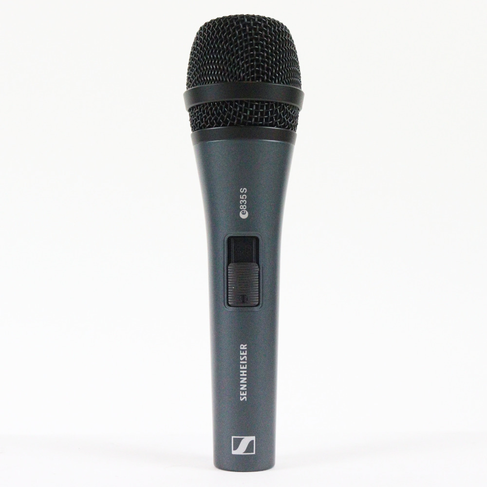 【中古】 マイク ゼンハイザー SENNHEISER e835-S ダイナミックマイク スイッチ付き e835S 本体画像 裏 