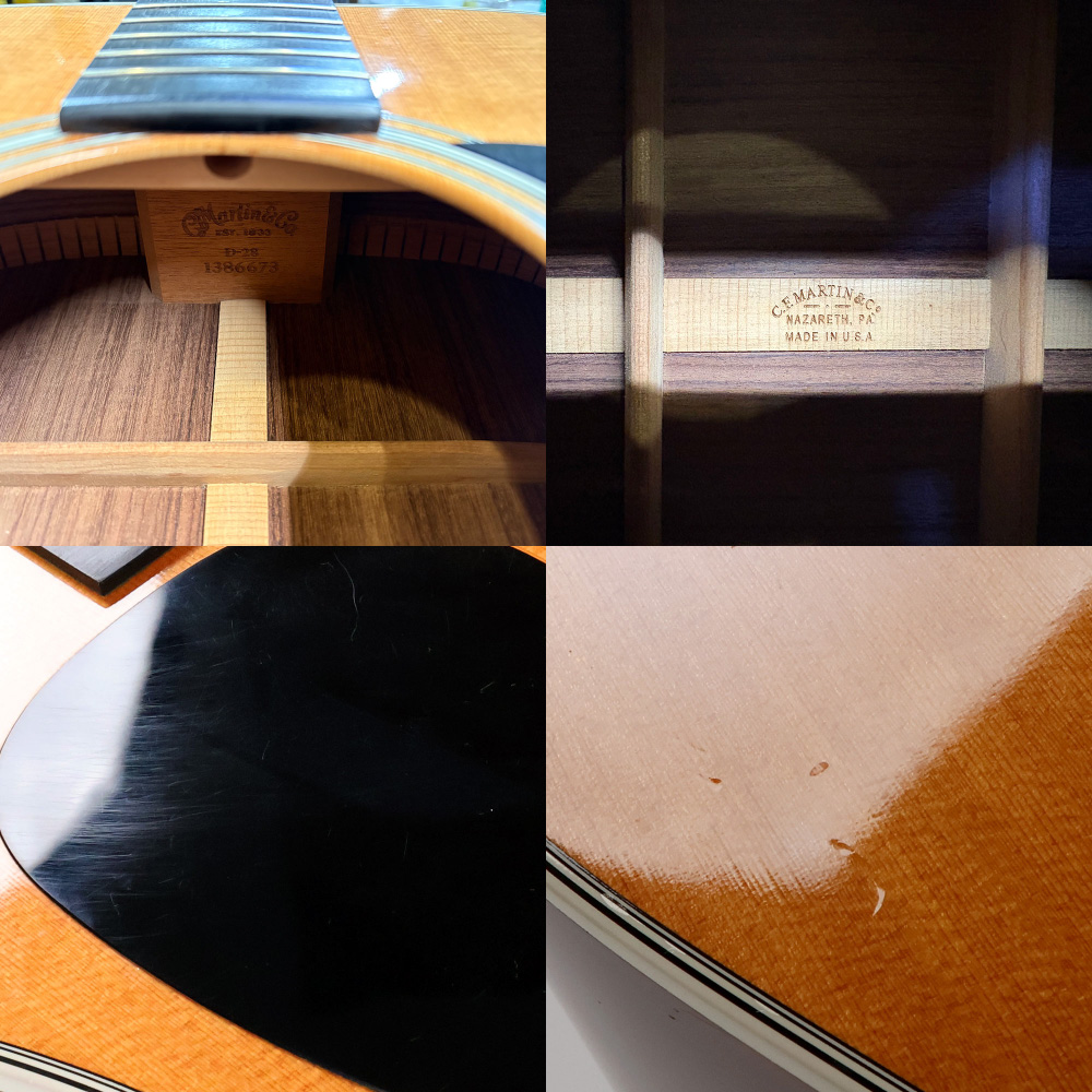 【中古】 アコースティックギター Martin D-28 2009年製 マーチン D28 ドレッドノート 傷など