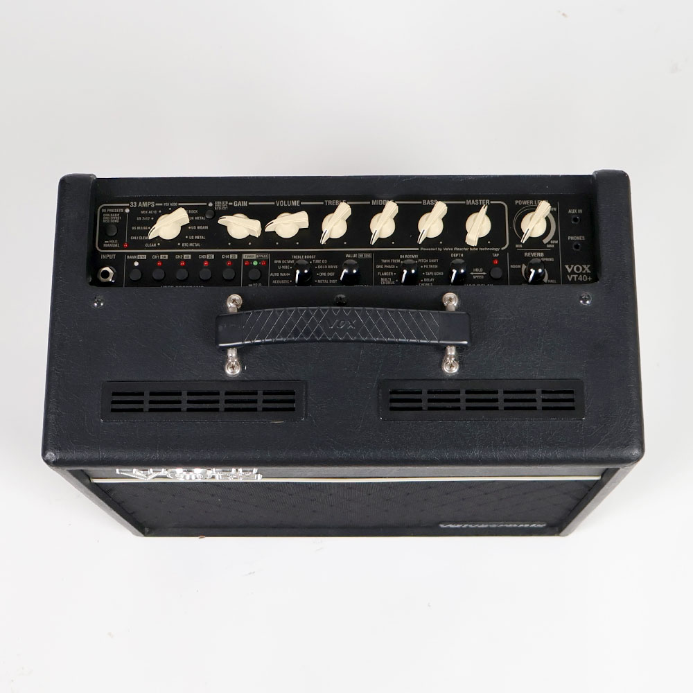 【中古】 ギターアンプ VOX VT40+ コントロールパネル