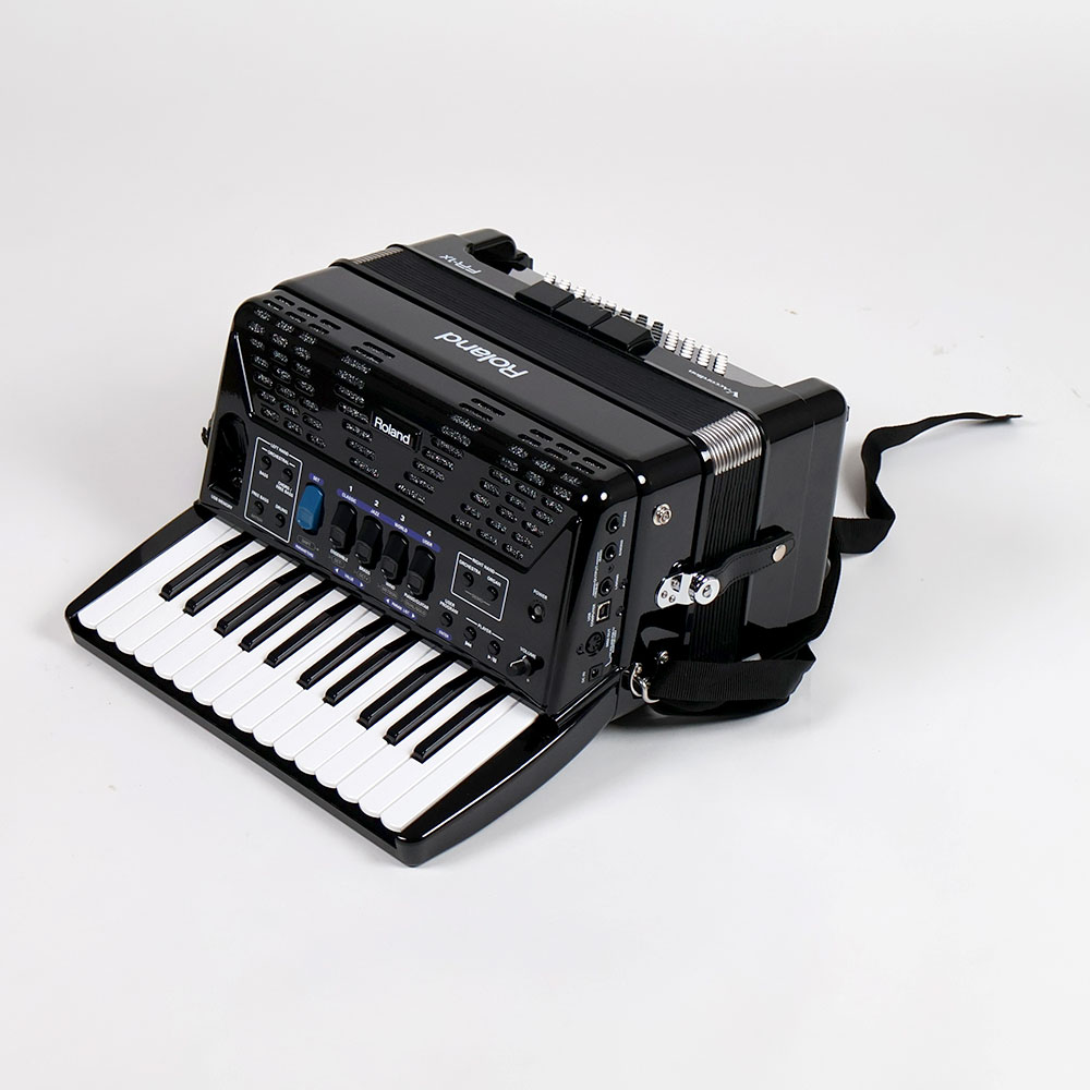 【中古】 ROLAND FR-1X BK V-Accordion ピアノ鍵盤タイプ 全体