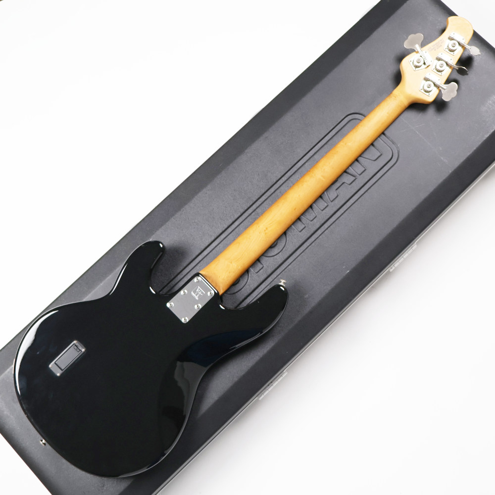 【中古】 MUSIC MAN ミュージックマン StingRay スティングレイ Black / M 1997年製 エレキベース ボディバック画像