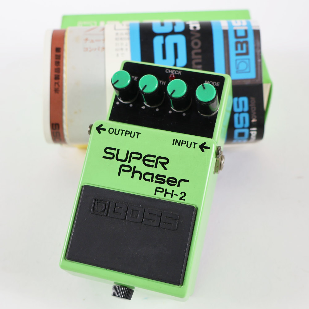 【中古】 スーパーフェイザー エフェクター BOSS PH-2 SUPER Phaser Made in Japan ボス ギターエフェクター
