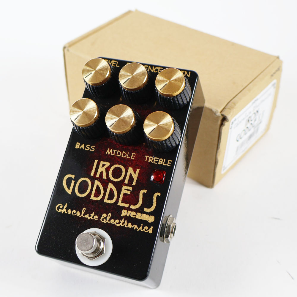 【中古】 Chocolate Electronics Iron Goddess Preamp プリアンプ ギターエフェクター