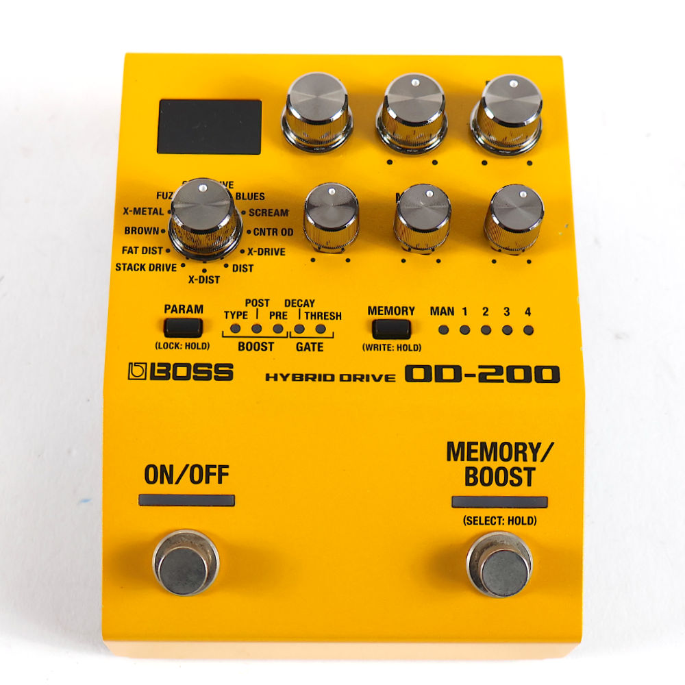 【中古】 オーバードライブ エフェクター BOSS OD-200 Hybrid Drive ギターエフェクター
