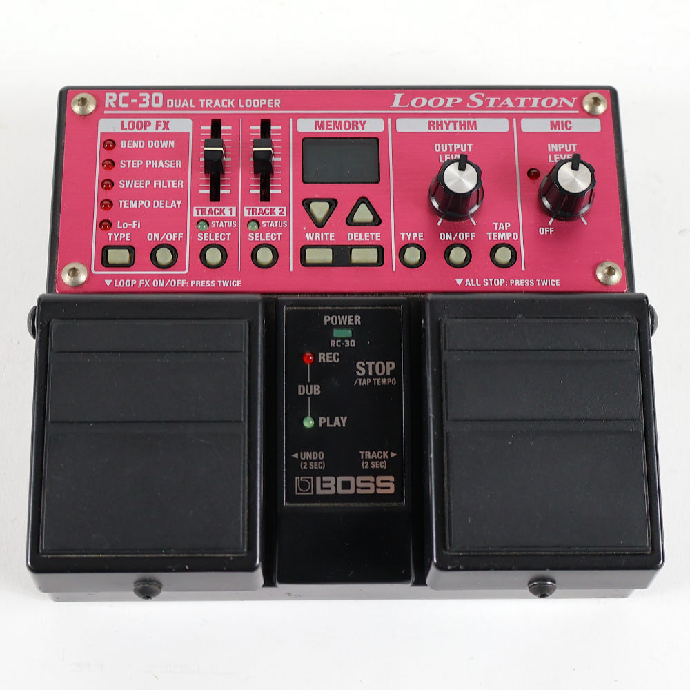 【中古】 ルーパー ループステーション BOSS RC-30 LOOP STATION 最大3時間の録音 99フレーズのメモリー